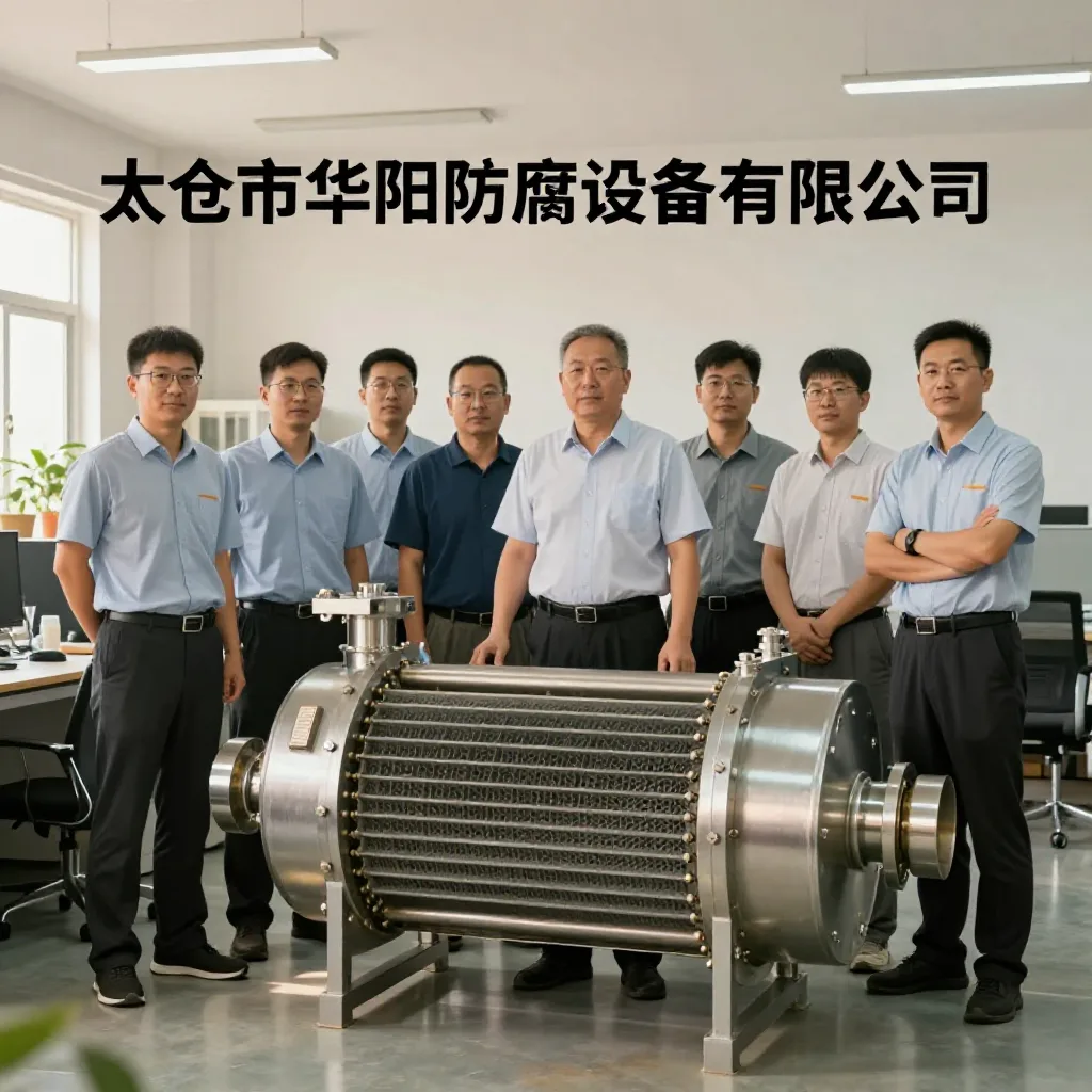 聚丙烯换热器_聚丙烯换热器厂家_聚丙烯冷凝器-太仓市华阳防腐设备有限公司 关于我们配图